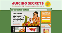 Desktop Screenshot of juicing-secrets.com